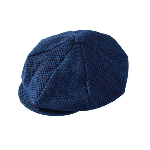Handmade Plant Indigo Blue Dyed Kendo Octagonal Hat Original