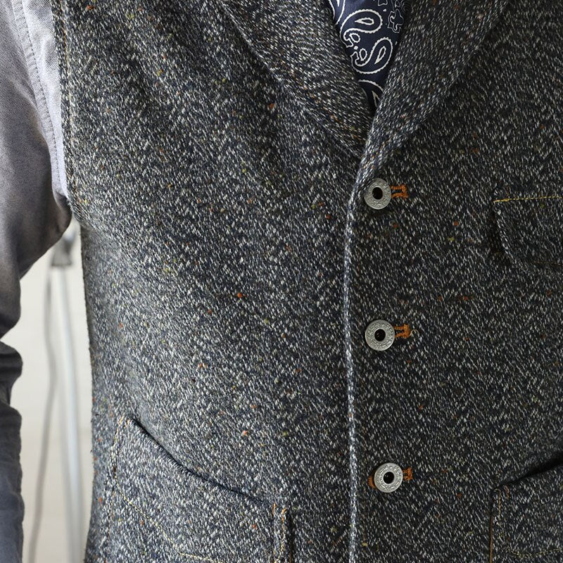 Read Description! Vintage Vest Wool Mens