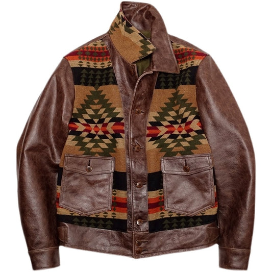 Navajo Leather Jacket