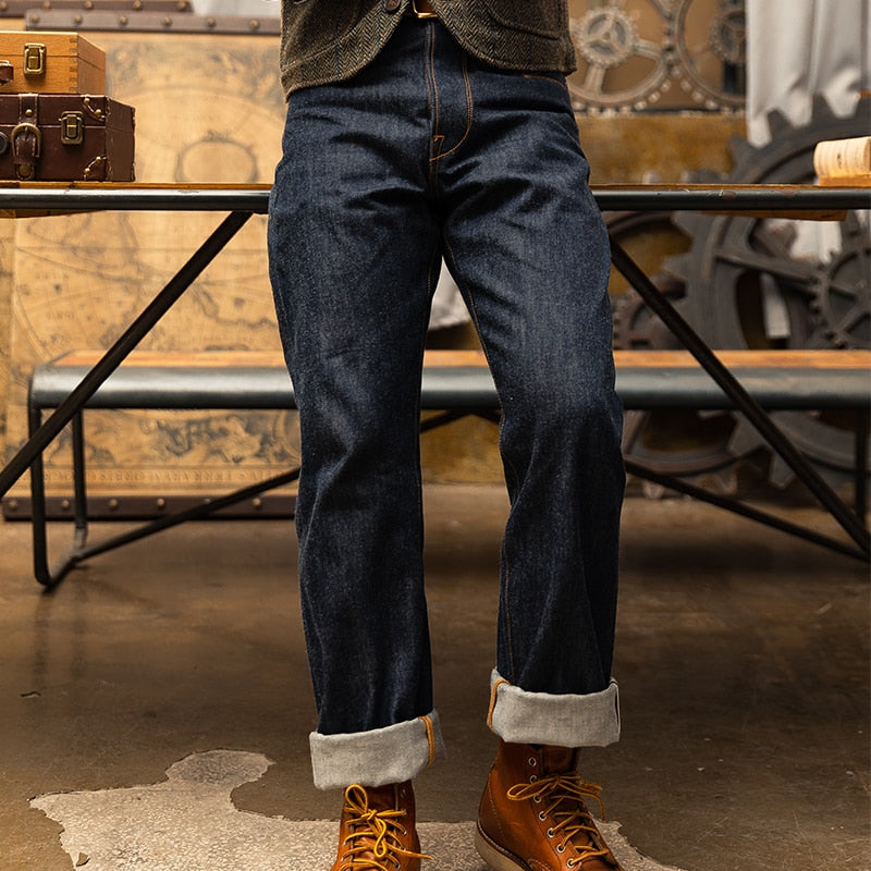 Indigo Selvage Unwashed Pants