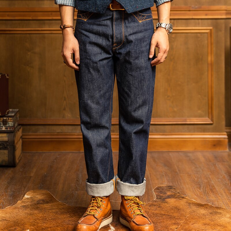 Indigo Selvage Unwashed Pants