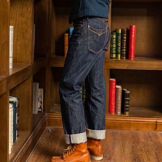 Indigo Selvage Unwashed Pants
