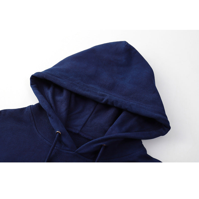 Men's Casual hip hop Hoodies Plant Indigo