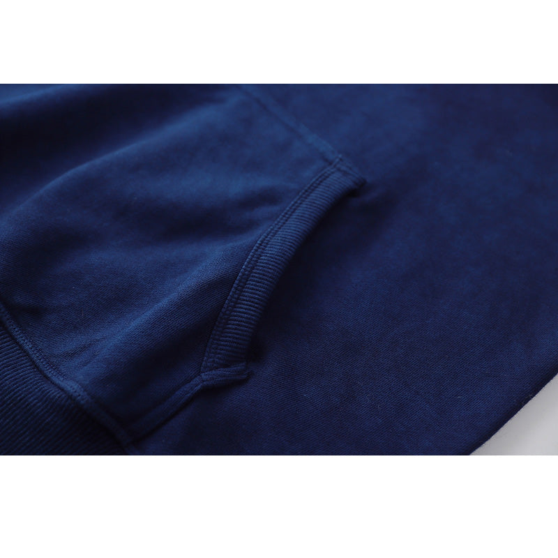 Men's Casual hip hop Hoodies Plant Indigo