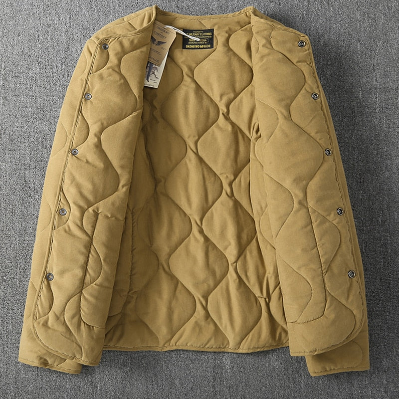 Vintage M65 Liner Jacket Men Winter New Khaki & Navy blue
