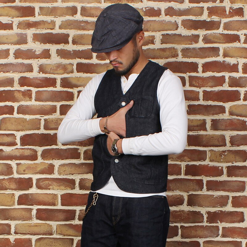 Game Pocket Denim Vest