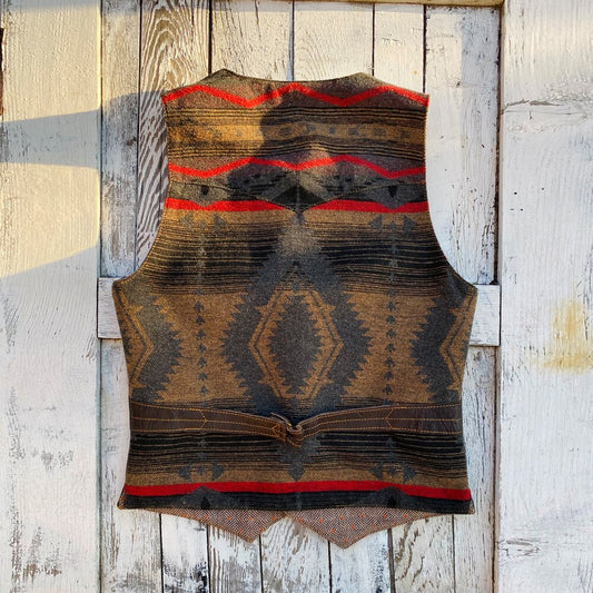 Super Quality Goat Skin Waistcoat Wool