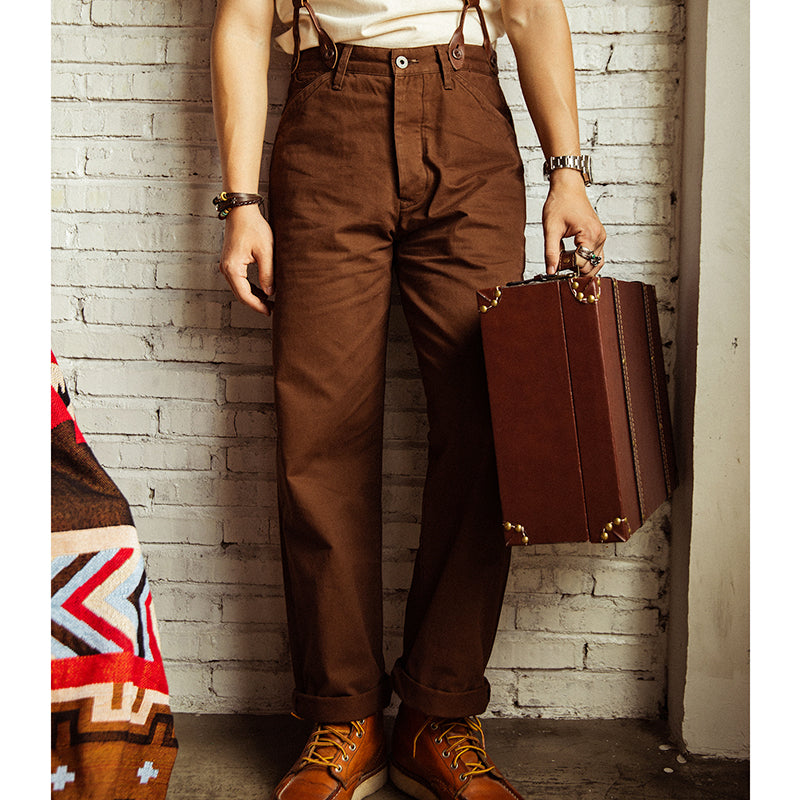 Ck-0010 Ww2 Us Army Officer Trousers Heavy 310 Gsm High Quality Waist