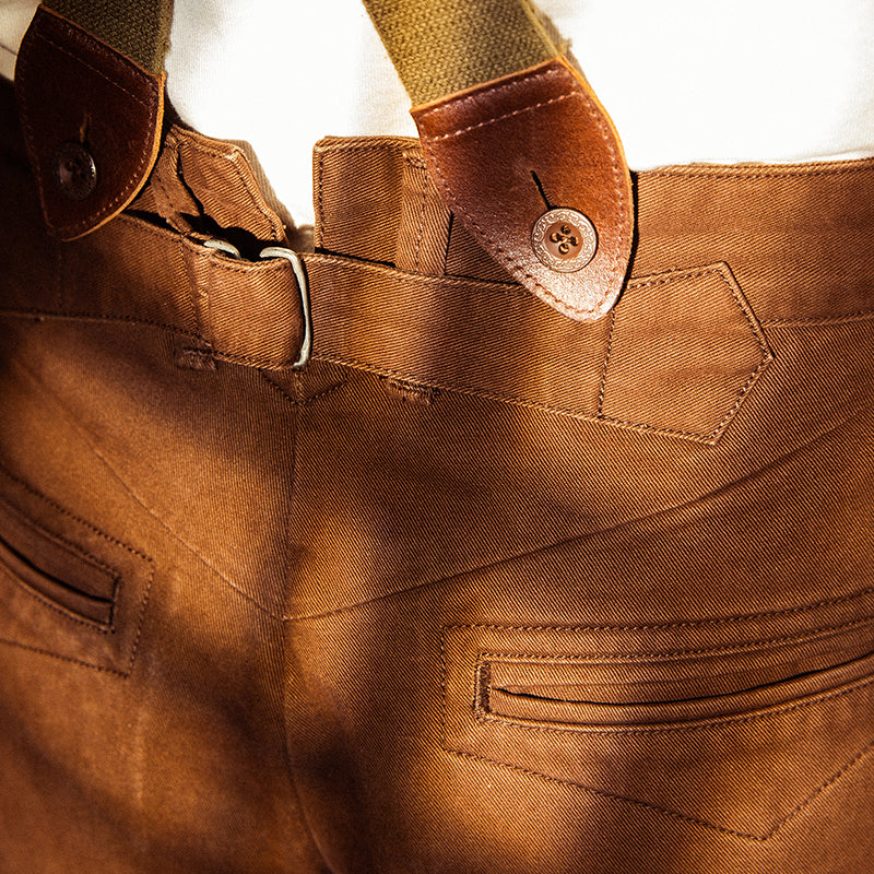 Ck-0010 Ww2 Us Army Officer Trousers Heavy 310 Gsm High Quality Waist