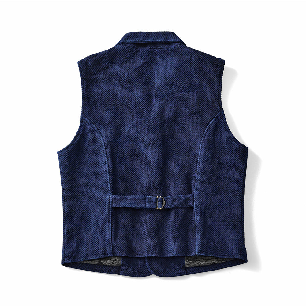 Indigo Jacket Vest