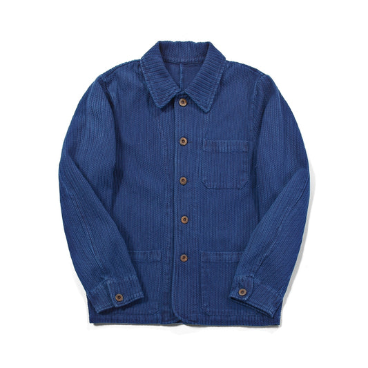 Plant Blue Dyed Jacket Men