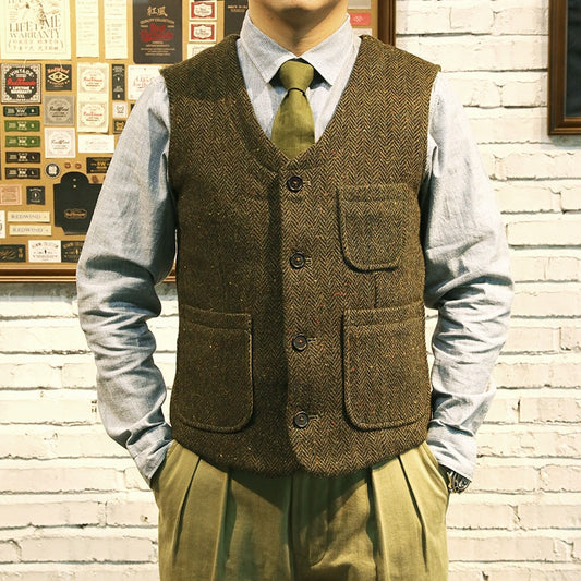 MJ 0005 Read Description! Size Vintage 100% Wool 560GSM Mens