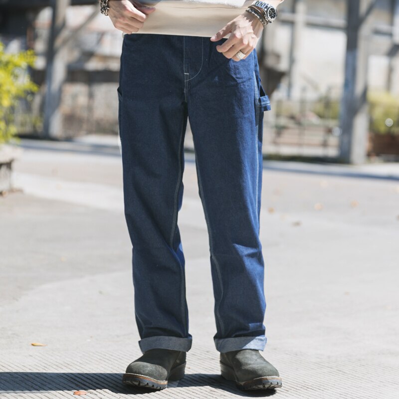 Workwear Pants Mechanic Carpenter Hickory Striped