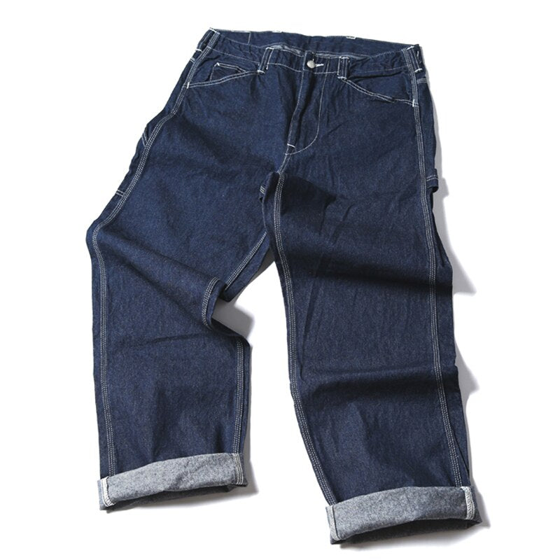 Workwear Pants Mechanic Carpenter Hickory Striped