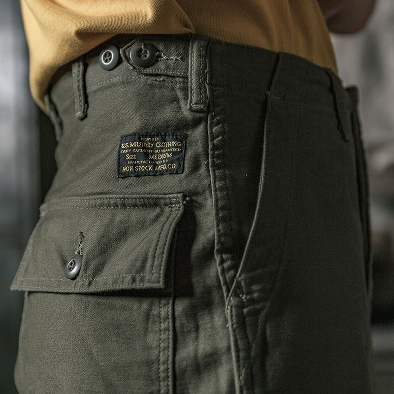 OG 107 Fatigue Utility Pants Military Baker Trousers Sateen