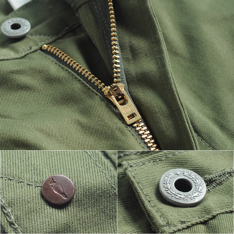 Rgt-0003 Red Tornado Ww2 Us Army Officer Trousers 9oz Cotton Super