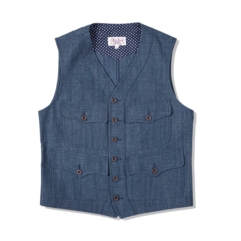 Vintage Denim Vest