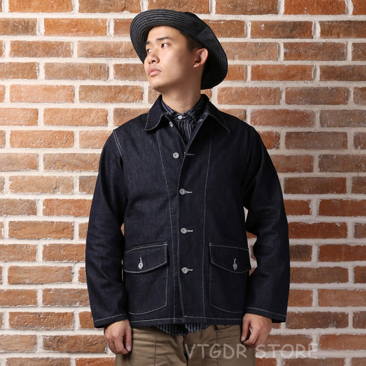 Reproduction Fatigue Jacket US Army 1940 Model Denim Coat