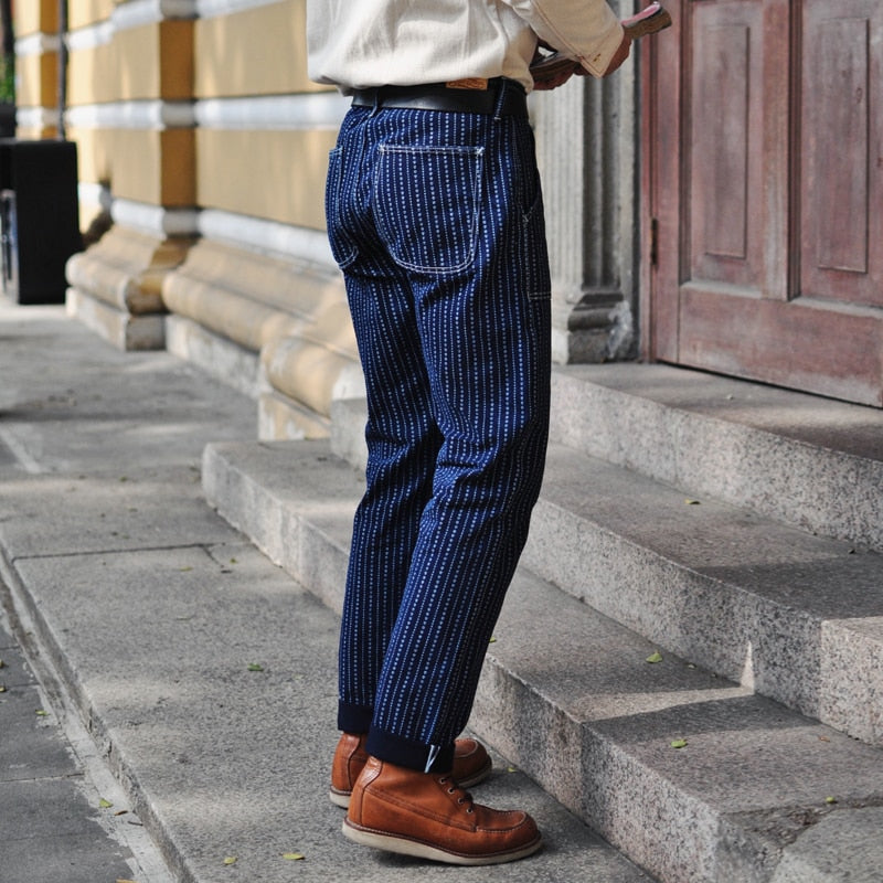 Mens Jeans Wabash Work Jeans Vintage  American Railroad