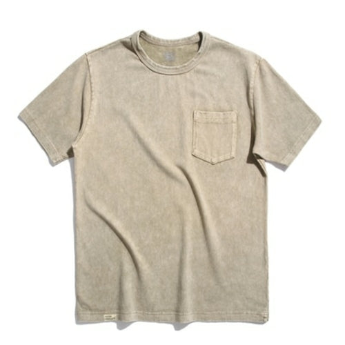 Oldtime stone washed tee Mens T shirt VINTAGE Mens Batik T
