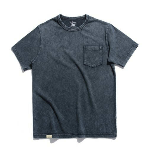 Oldtime stone washed tee Mens T shirt VINTAGE Mens Batik T