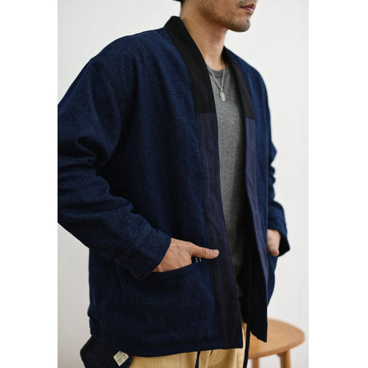 noragi jacket Jacket Men Reversible Jacket Taoist Robe
