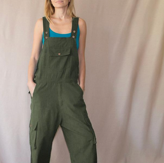 VONDA Women's Vintage Overalls
