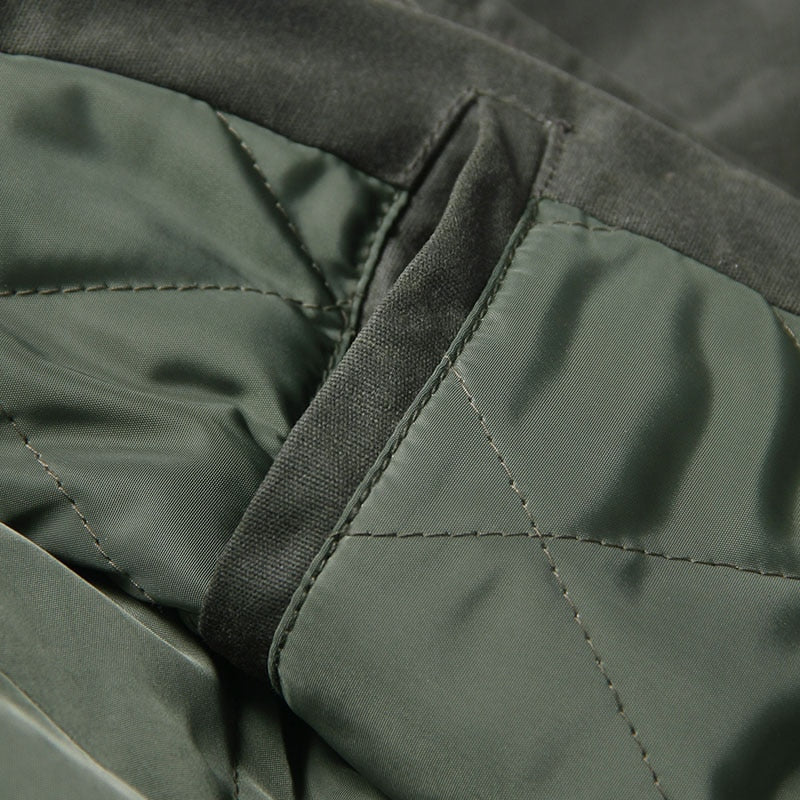 Military style tanker jacket