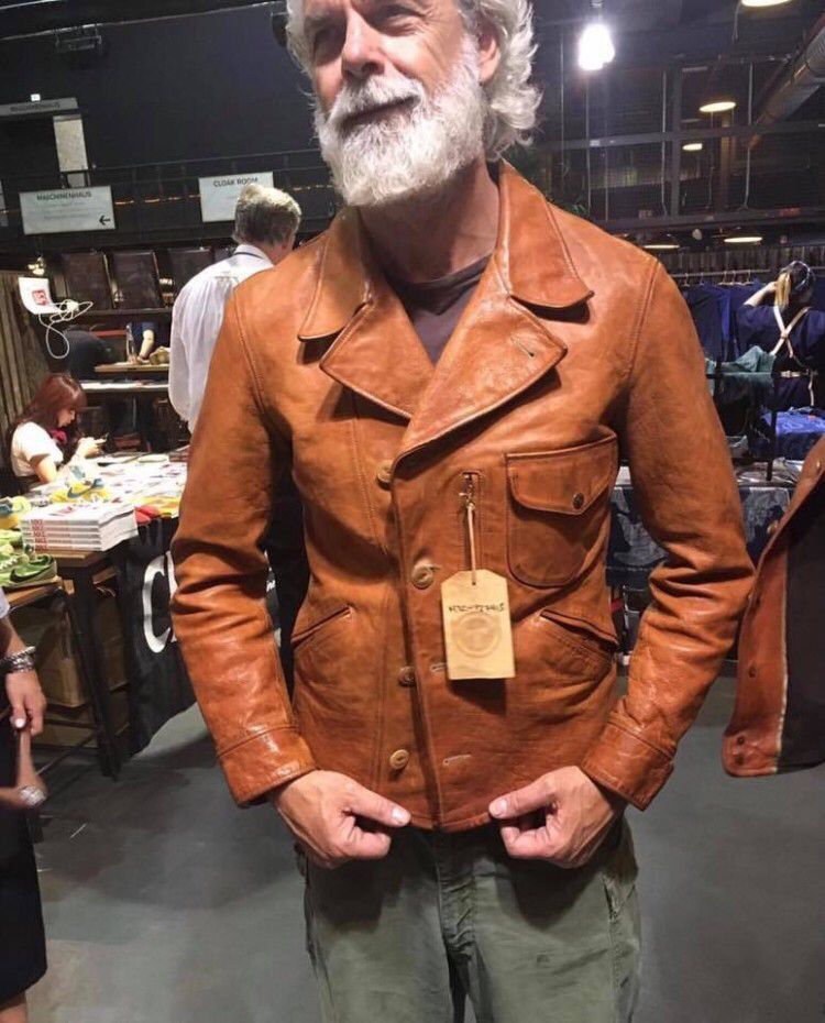 Italy Oil Wax Cowhide Helix Rider genuine