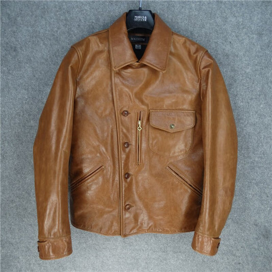 Italy Oil Wax Cowhide Helix Rider genuine
